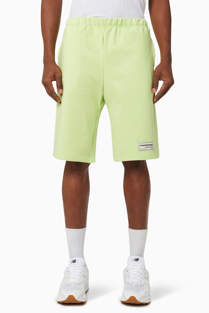 

Organic Bamboo Lounge Shorts, Green