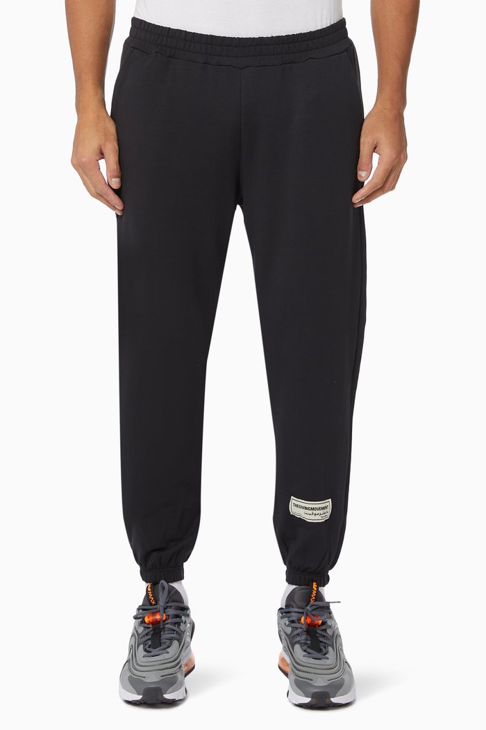 

Organic Bamboo Joggers, Black