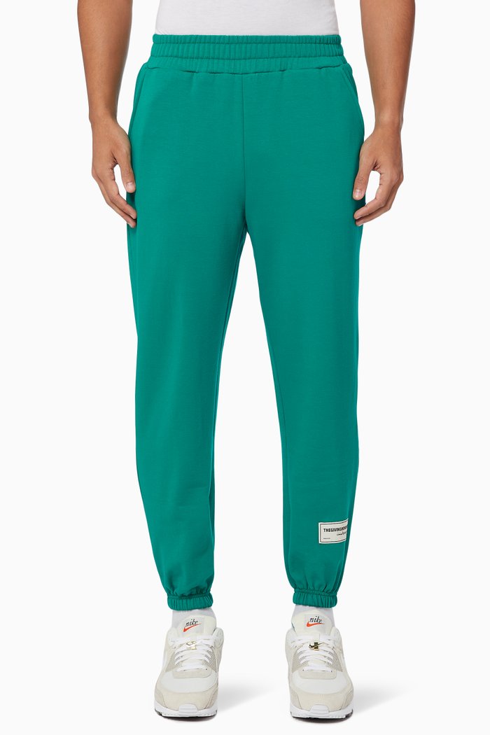

Organic Bamboo Joggers, Green