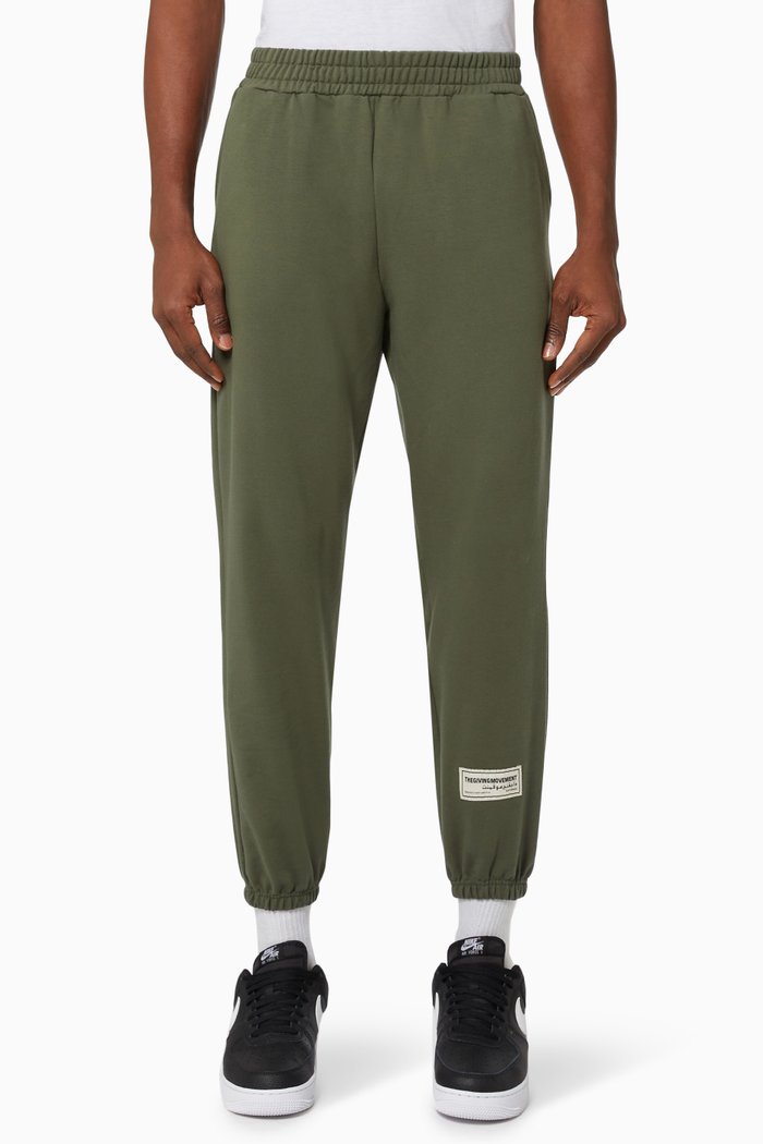 

Classic Sweatpants in Organic Cotton, Brown