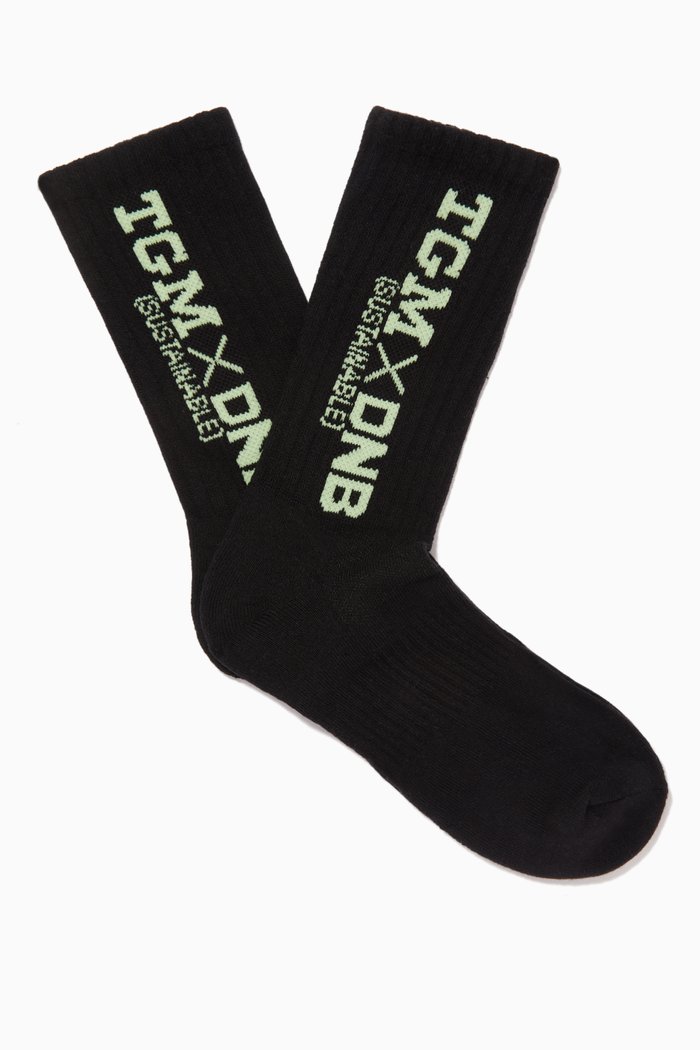 

Sustainable Street Socks, Black