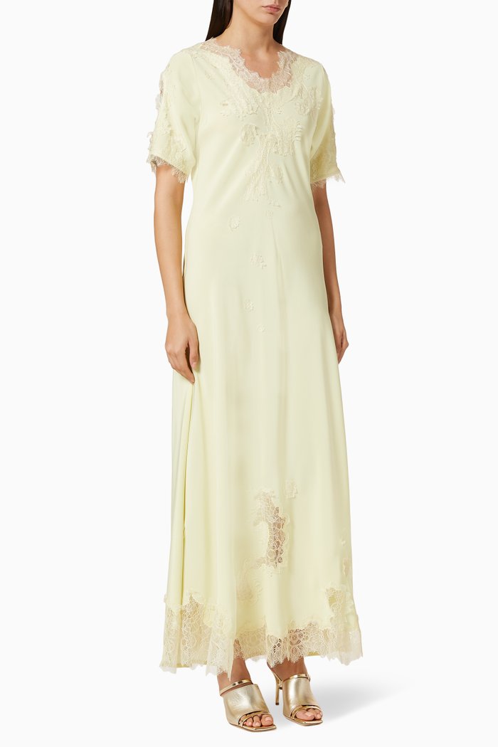 

Spanish Satin Inner Dress, Yellow