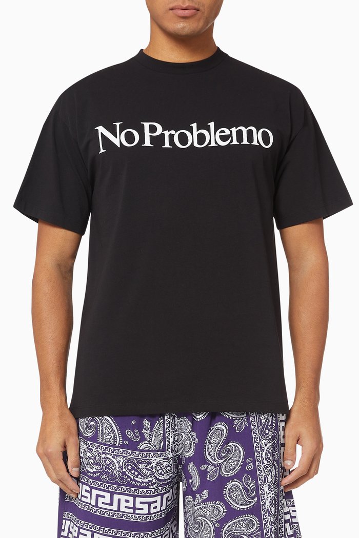 

"No Problemo" T-shirt, Black