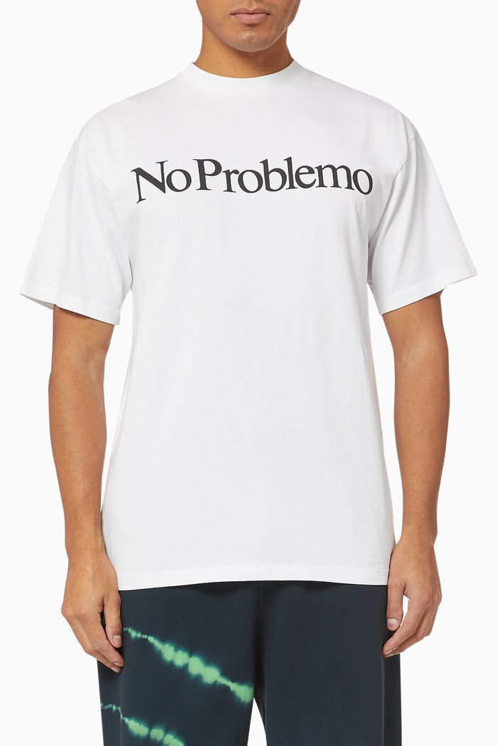 

"No Problemo" T-shirt, White