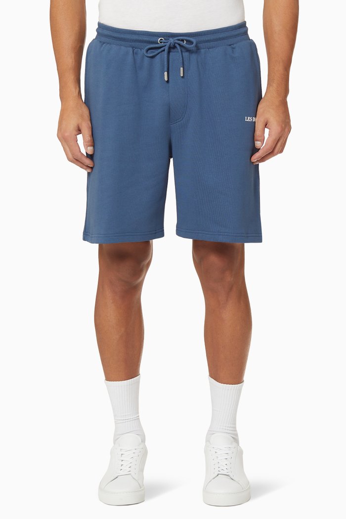 

Lens Cotton Sweatshorts, Blue