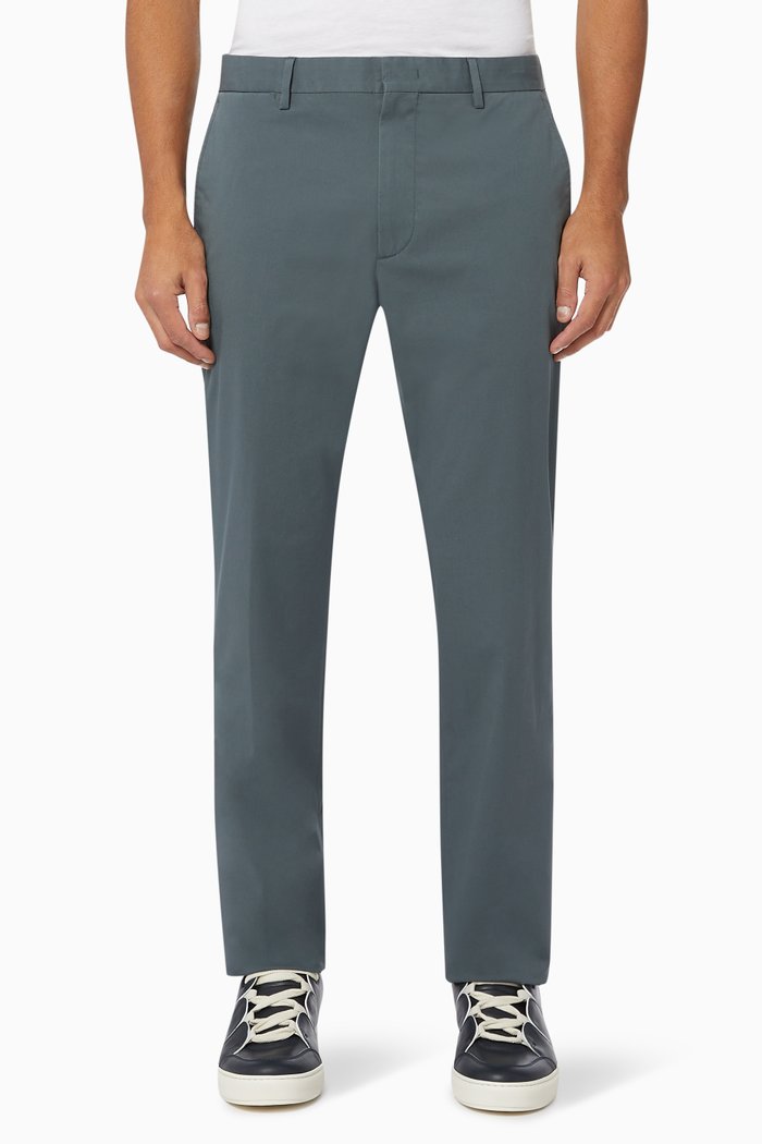 

Stretch Cotton Pants, Red