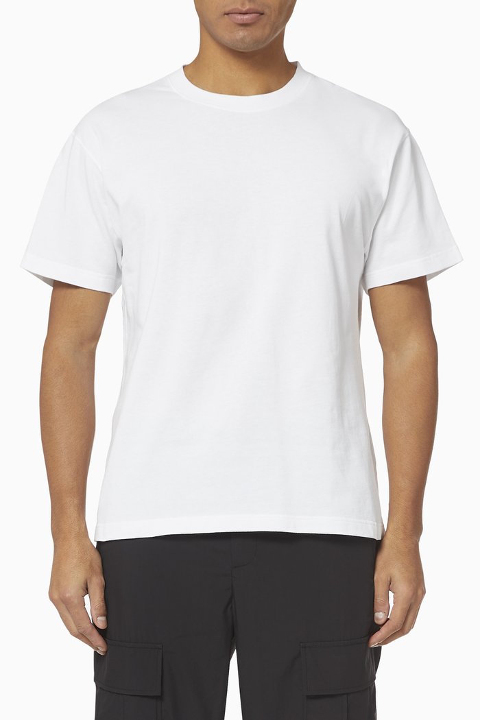 

Signature Graphic Cotton T-Shirt, White