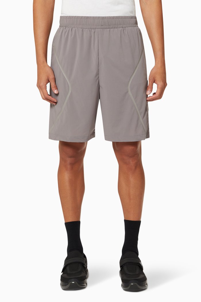 

Welded Nylon Shorts, Grey