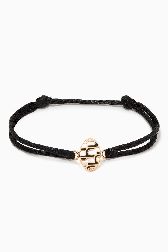 

Nasj "Ein" Enamel Bracelet in 18kt Yellow Gold