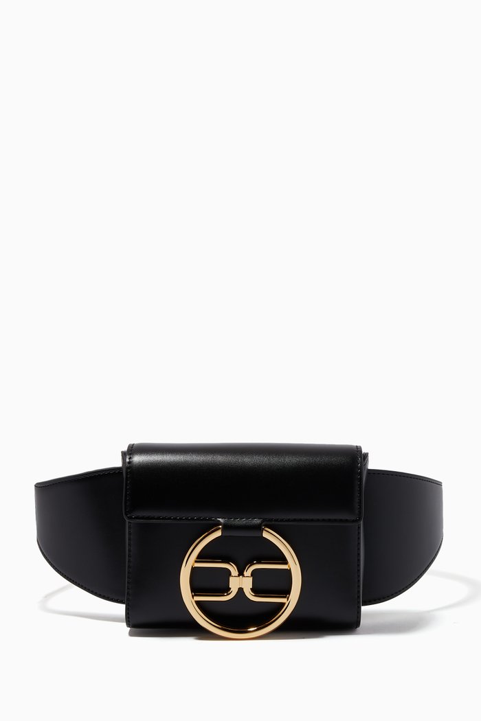 

Belt Bag in Faux Leather, Black