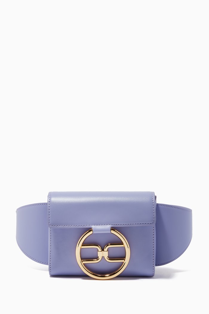 

Belt Bag in Faux Leather, Purple