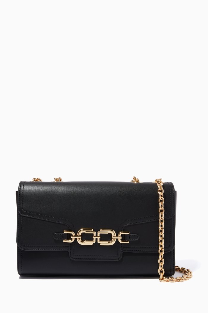 

Medium Bag in Faux Leather, Black