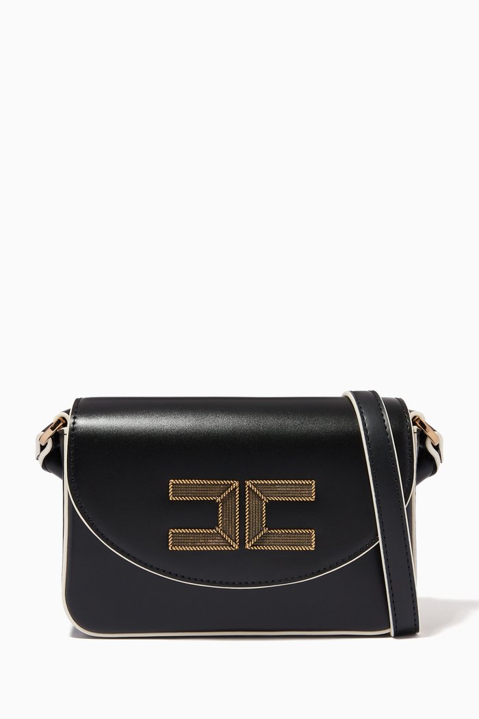 

Box Bag in Faux Leather, Multicolour
