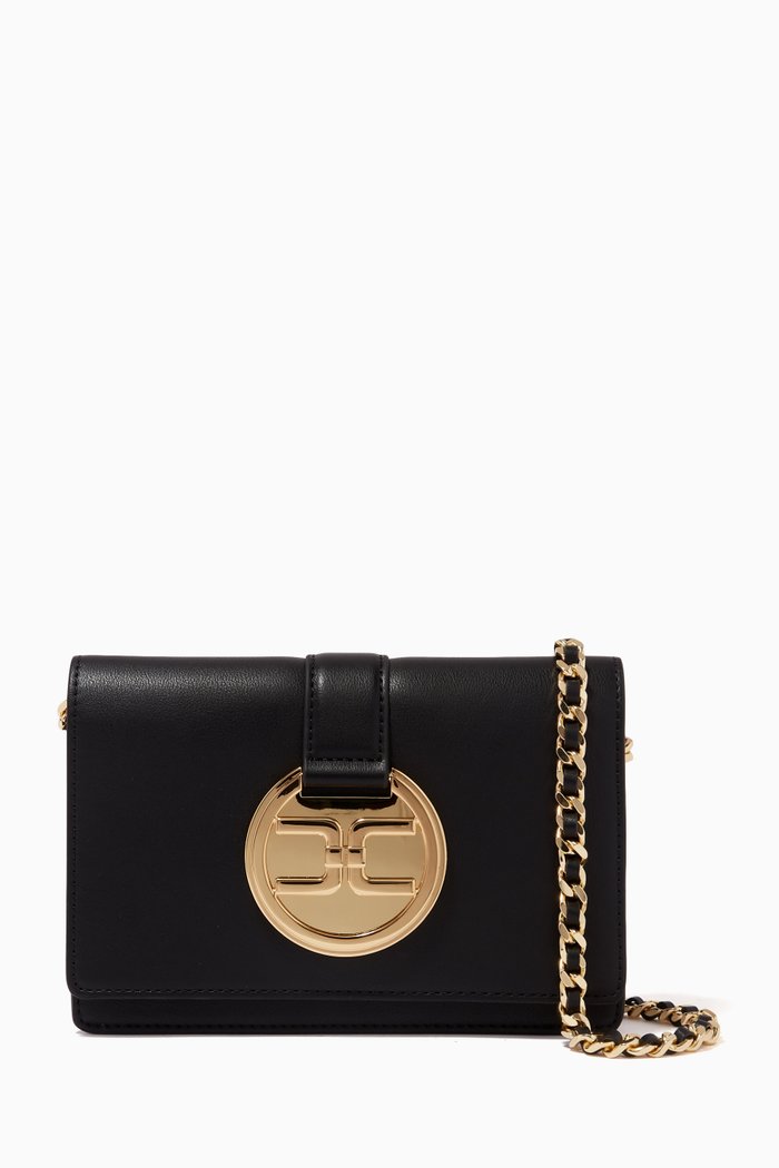 

Button Logo Bag, Black