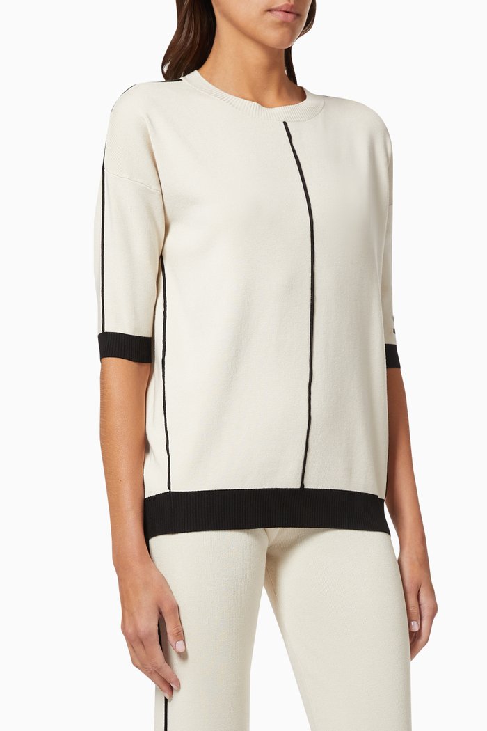 

Top in Viscose Knit, Multicolour
