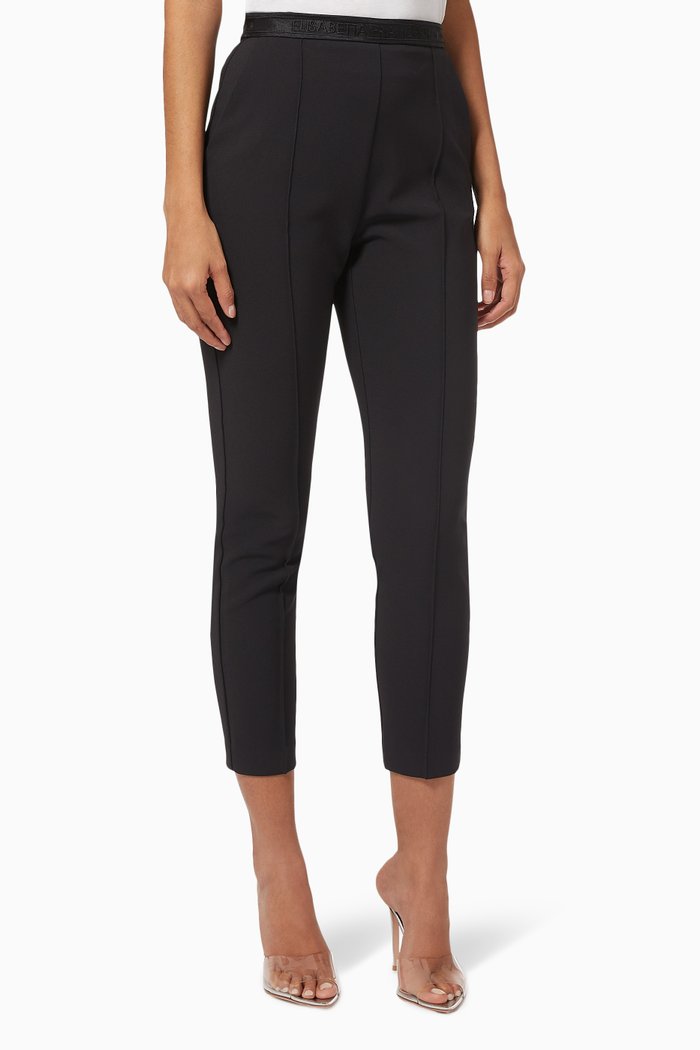 

Classic Cigarette Trousers, Black