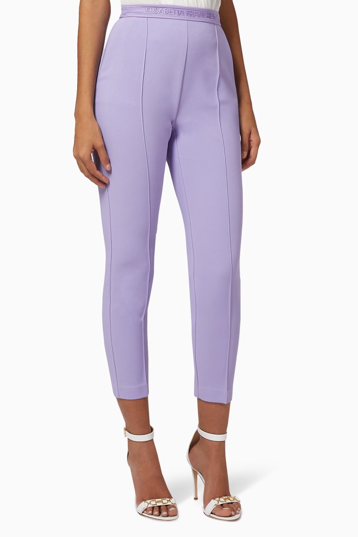 

Classic Cigarette Trousers, Purple
