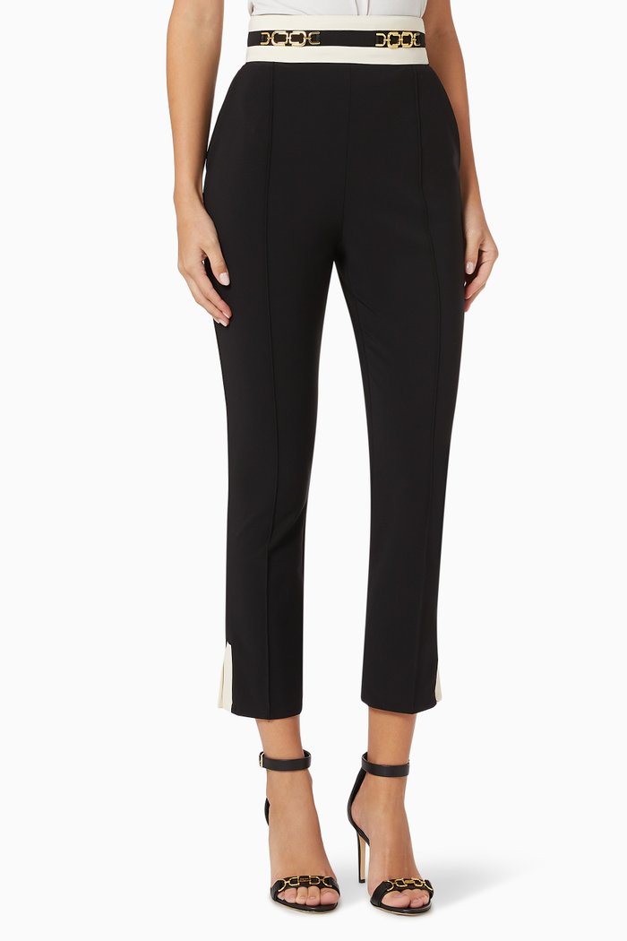 

Skinny Pants in Bi-Elastic Fabric, Multicolour