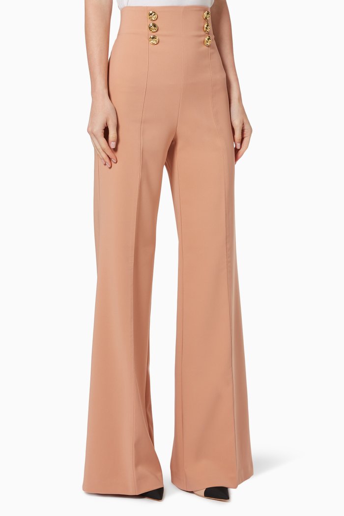 

Palazzo Pants in Bi-elastic, Pink