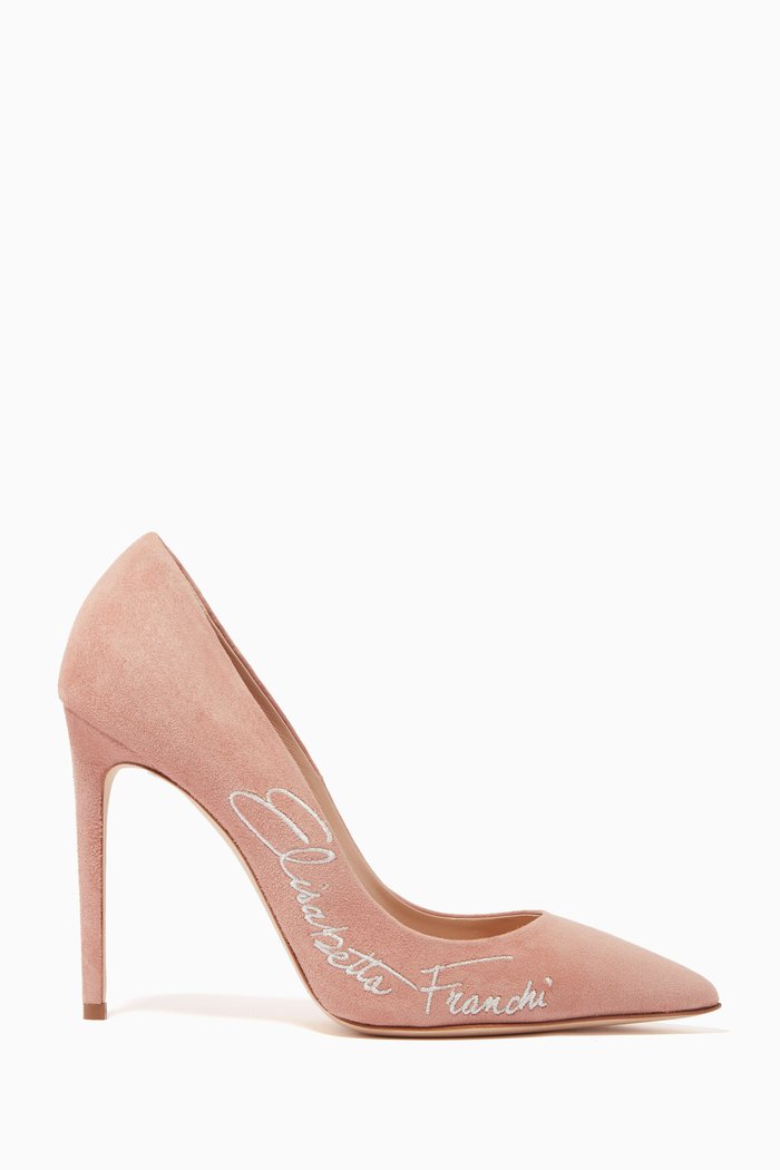 

Signature Pumps in Suede, Pink