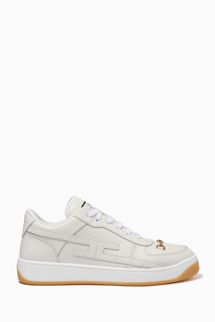 

Low-top Sneakers in Leather, White