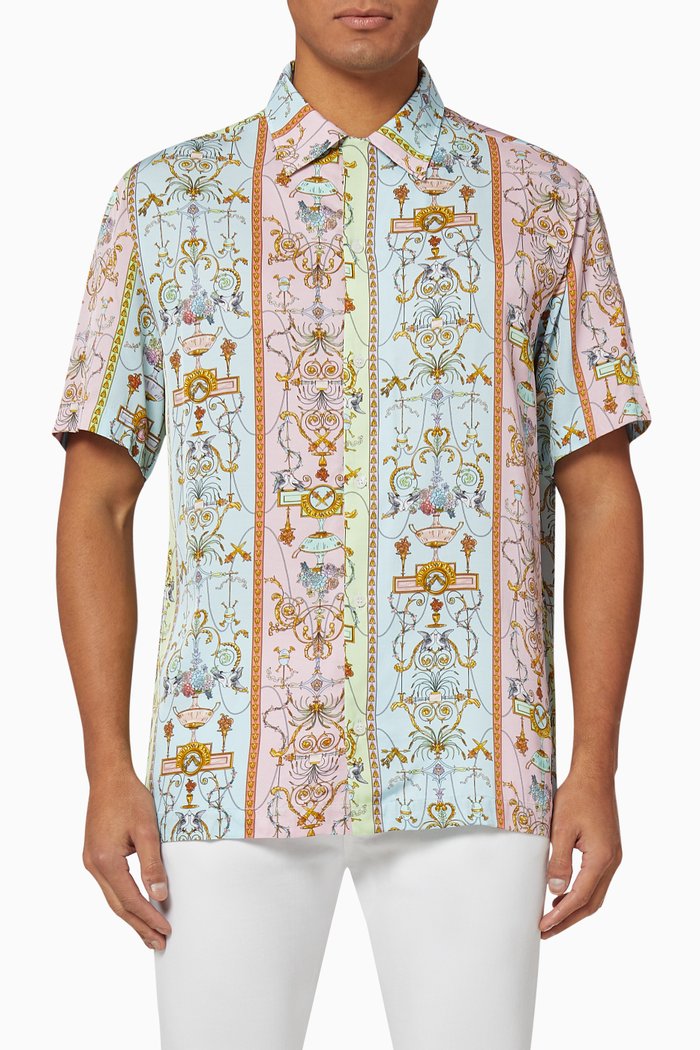 

Baroque Viscose Shirt, Multicolour