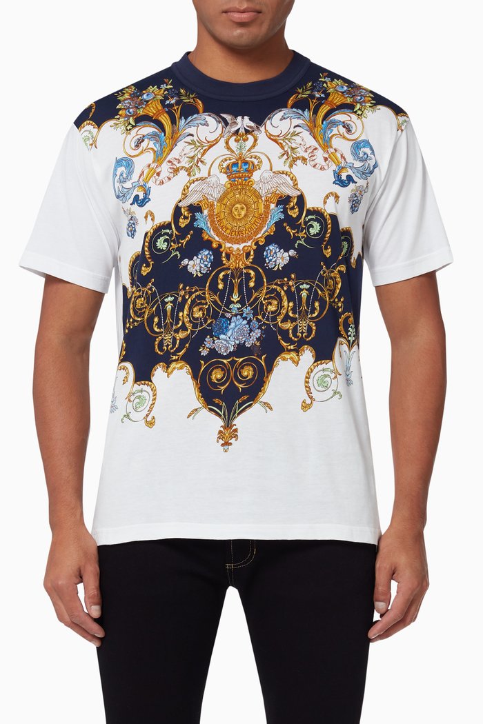 

Rococo Jersey T-shirt, White