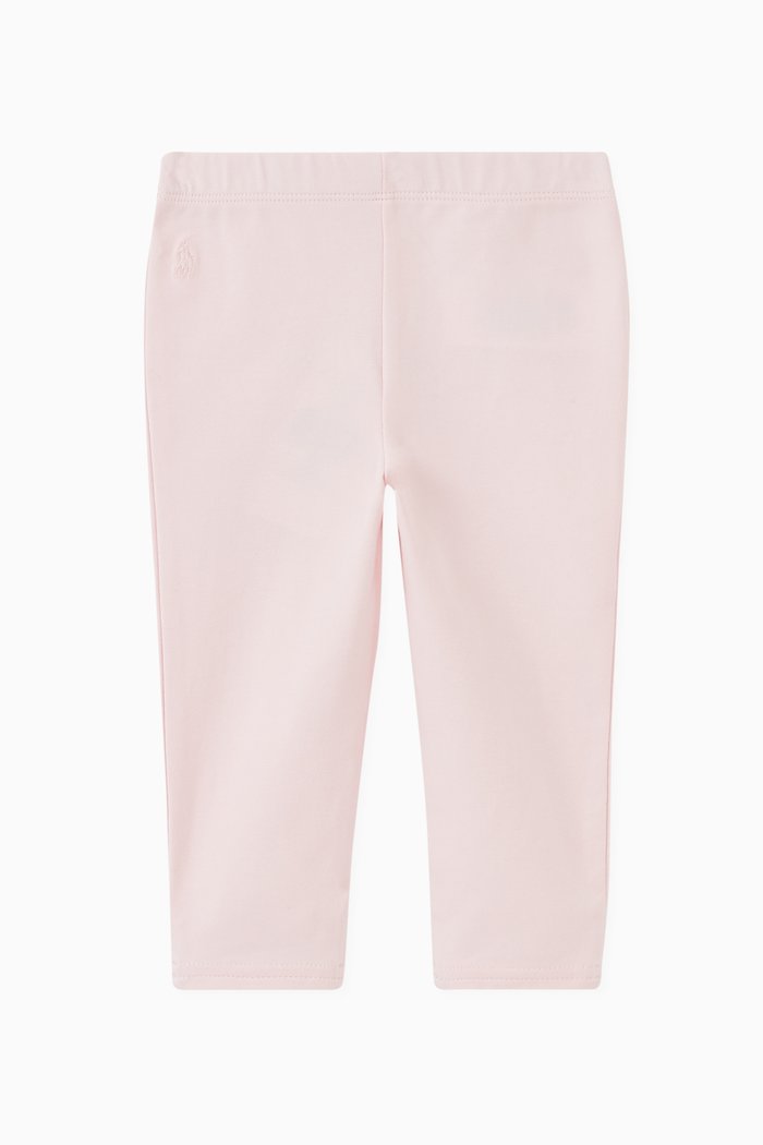 

Polo Stretch Jersey Leggings, Pink