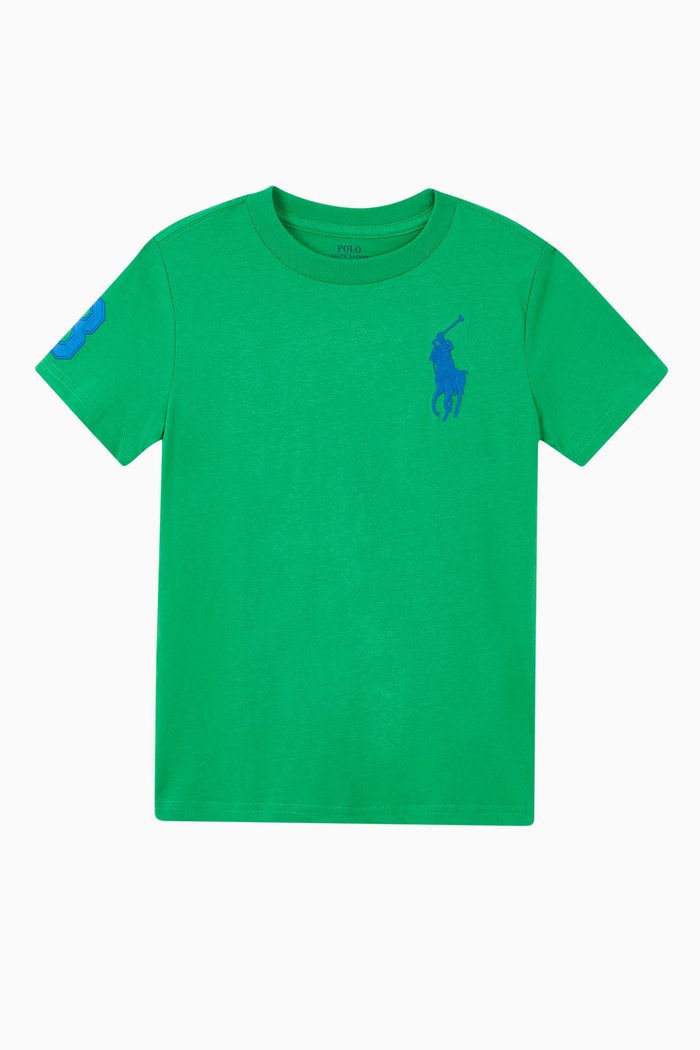 

Cotton Jersey T-shirt, Green