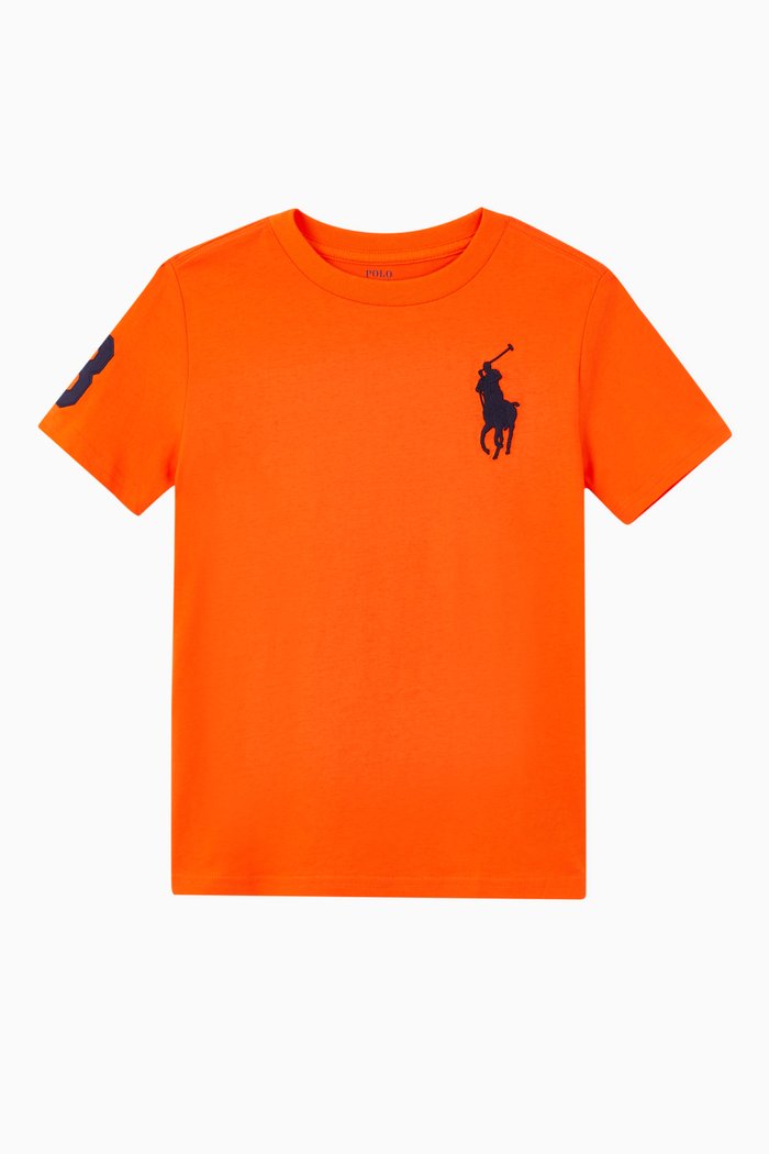 

Cotton Jersey T-shirt, Orange