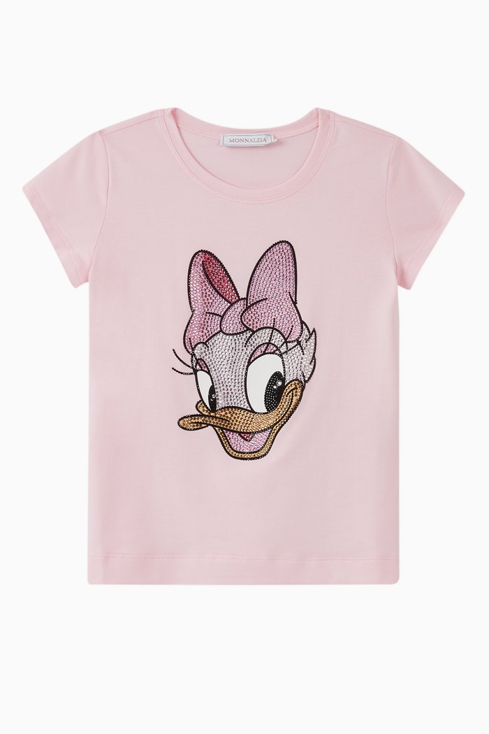 

Daisy T-shirt in Cotton, Pink