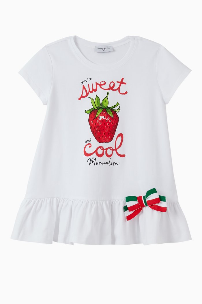 

Sweet Cool T-shirt in Cotton, White