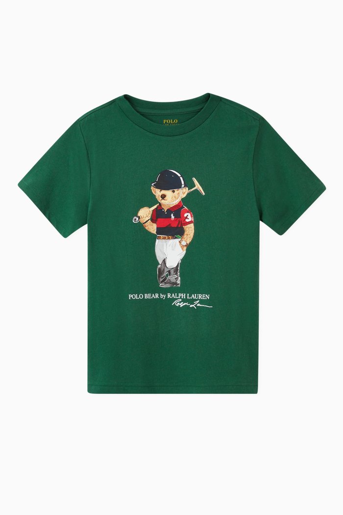

Polo Bear Jersey T-shirt, Green