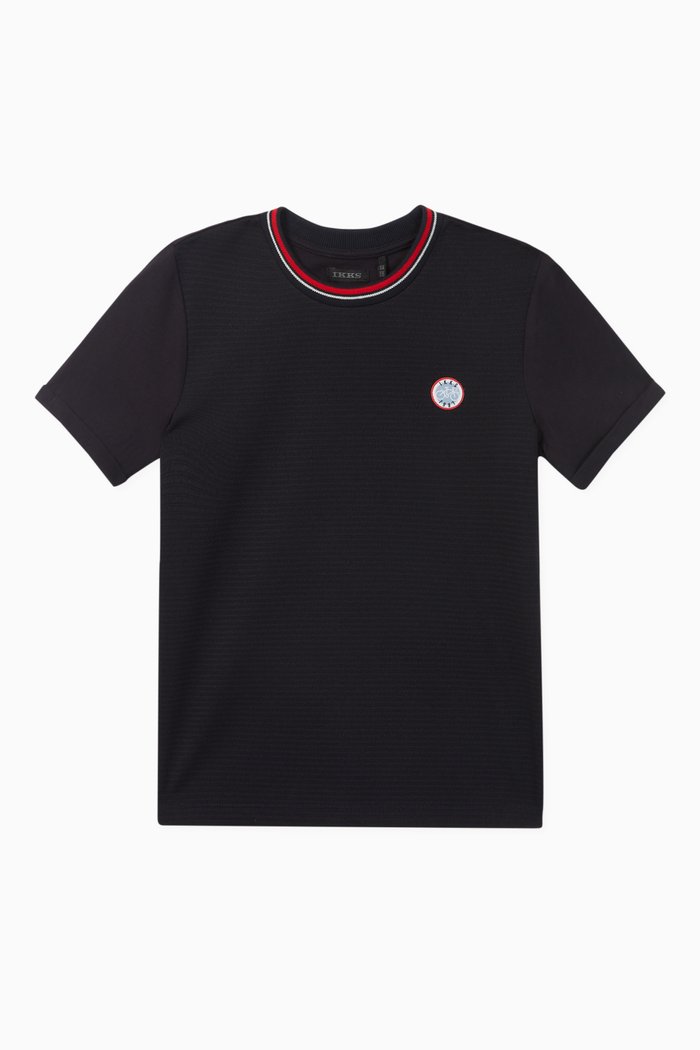 Bicycle Logo Patch T-Shirt, Blue