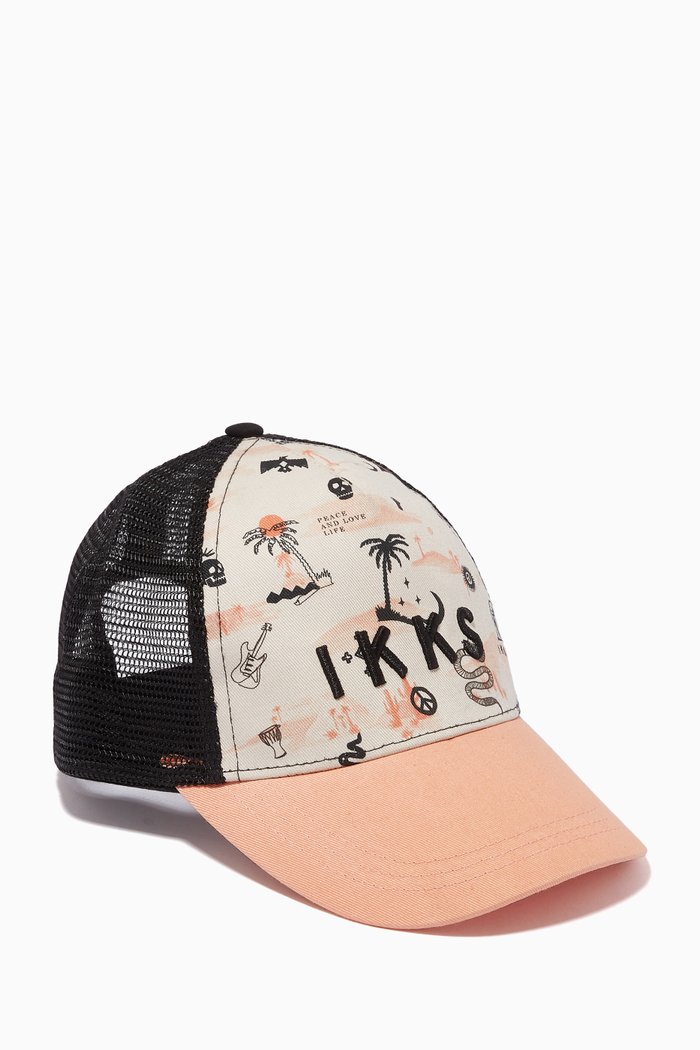 

Rock Print Cap, Neutral