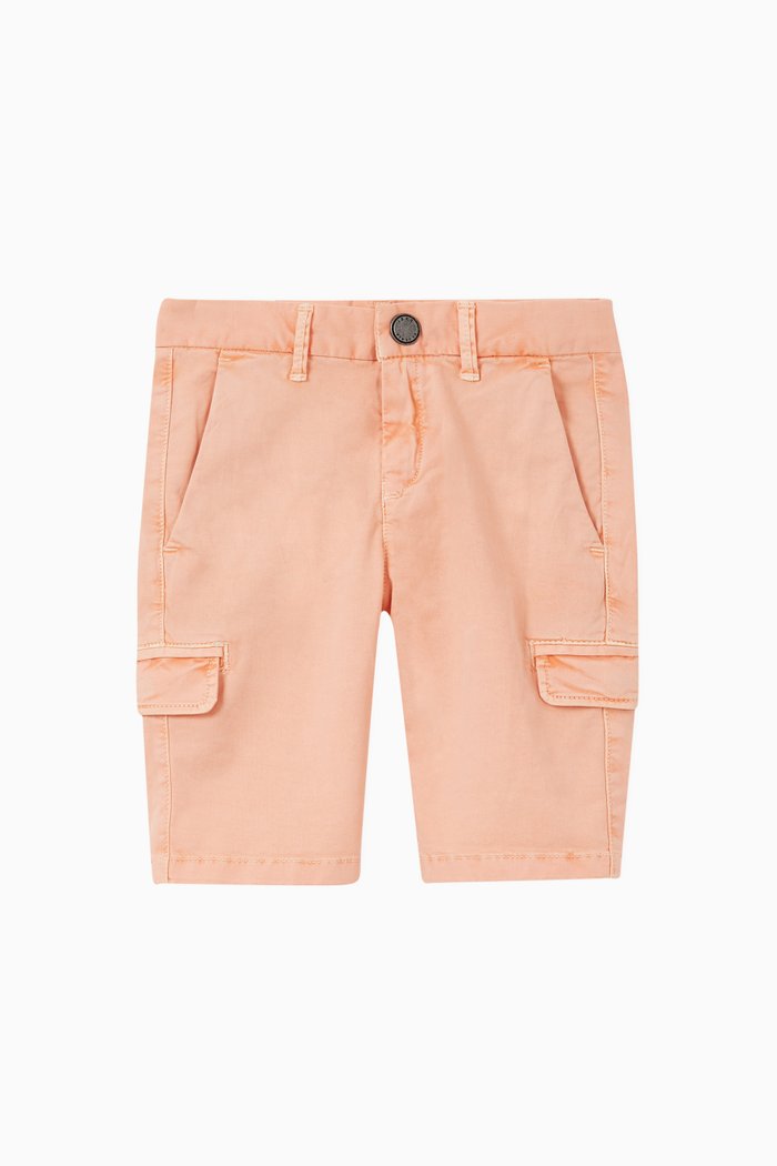 

Combat Bermudas Shorts in Cotton, Orange