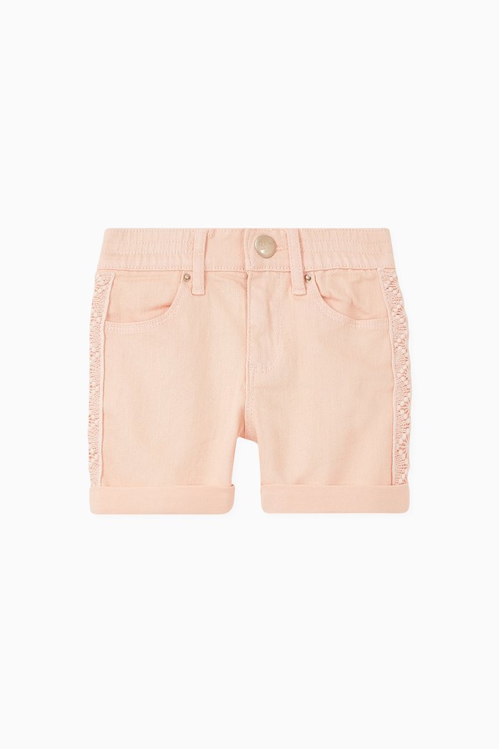 

Organic Cotton Shorts, Pink