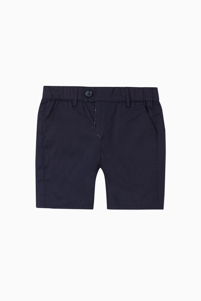 

Street Print Reversible Bermuda Short, Blue