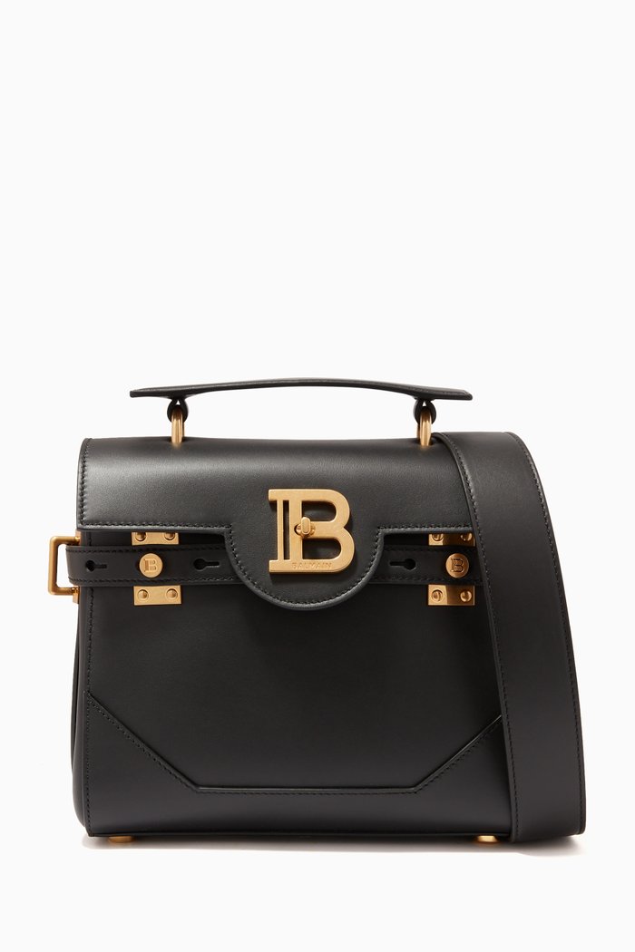 

B-Buzz 23 Tote Bag in Leather, Black