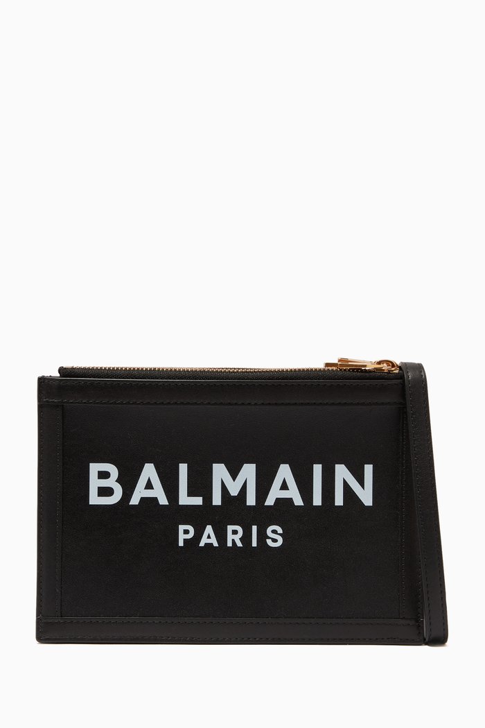 

B-Army 22 Crossbody Bag in Leather, Black
