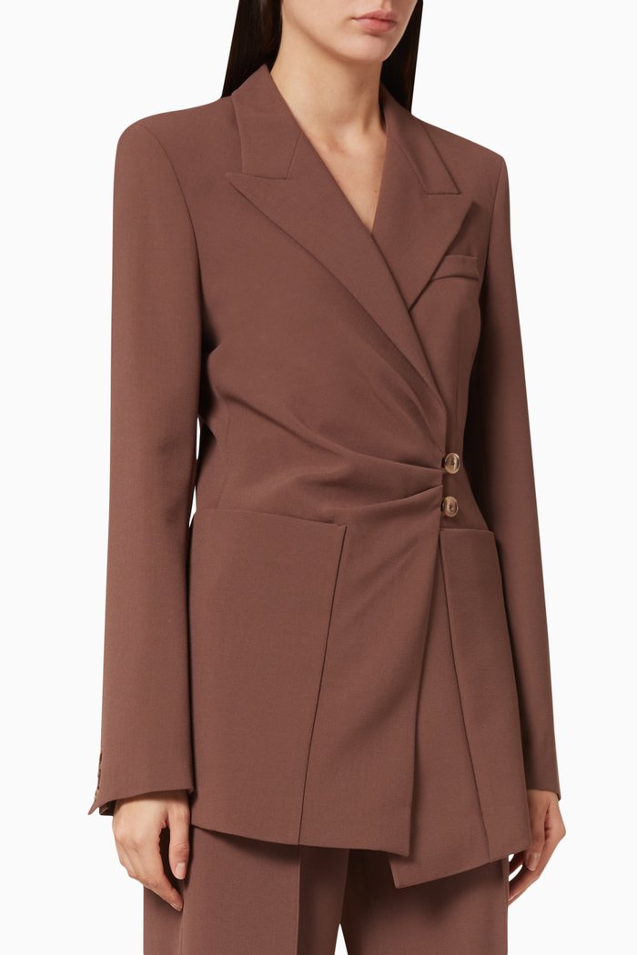 Leda Cady Blazer, Brown