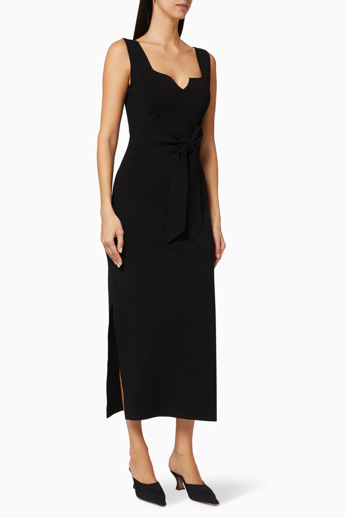 

Melon Knitted Dress, Black