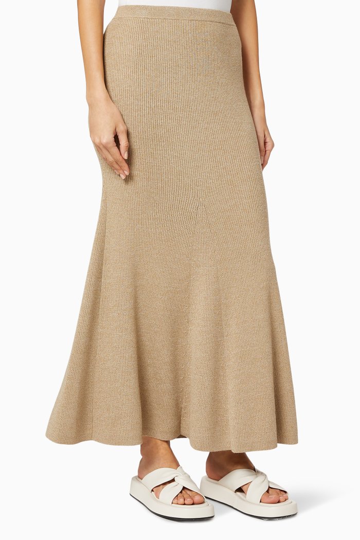 

Alina Fishtail Skirt, Neutral