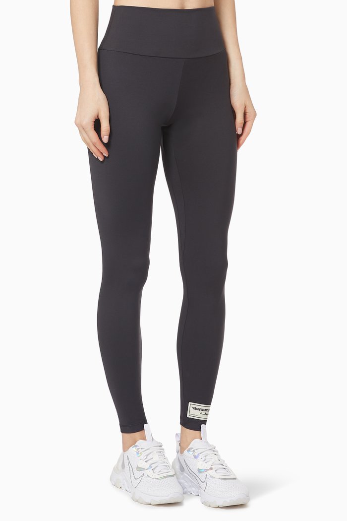 

Liquid Shine Recycled Leggings 27”, Black