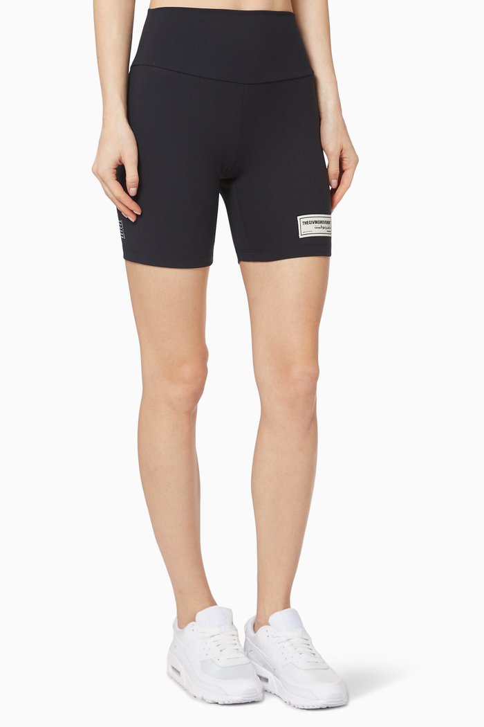 

Softskin Recycled Biker Shorts, Black
