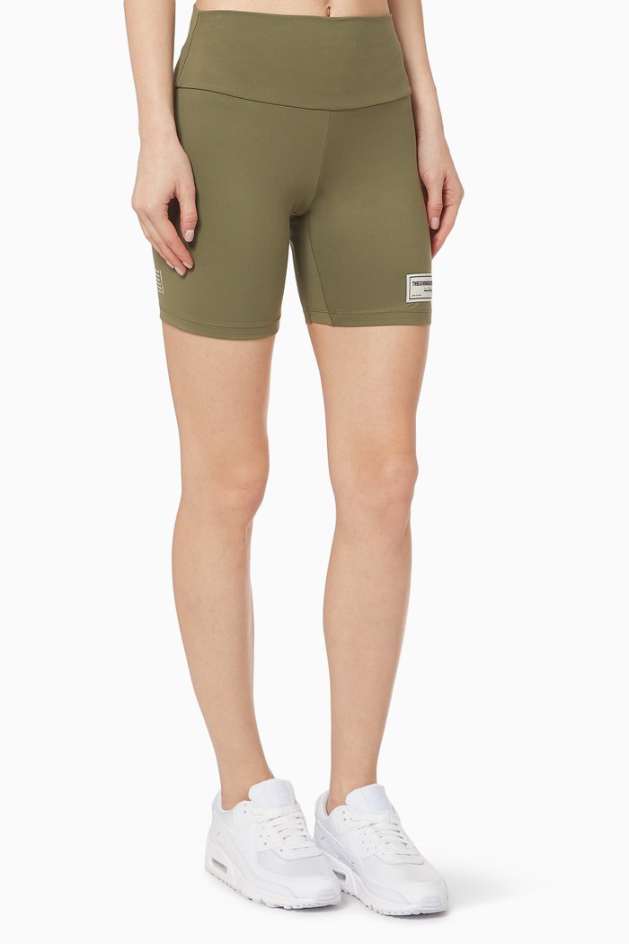 

Softskin Recycled Biker Shorts, Brown