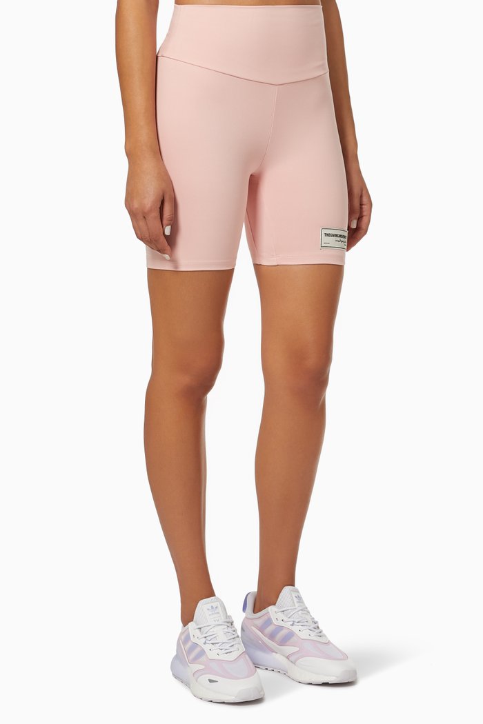 

Softskin Recycled Biker Shorts, Pink