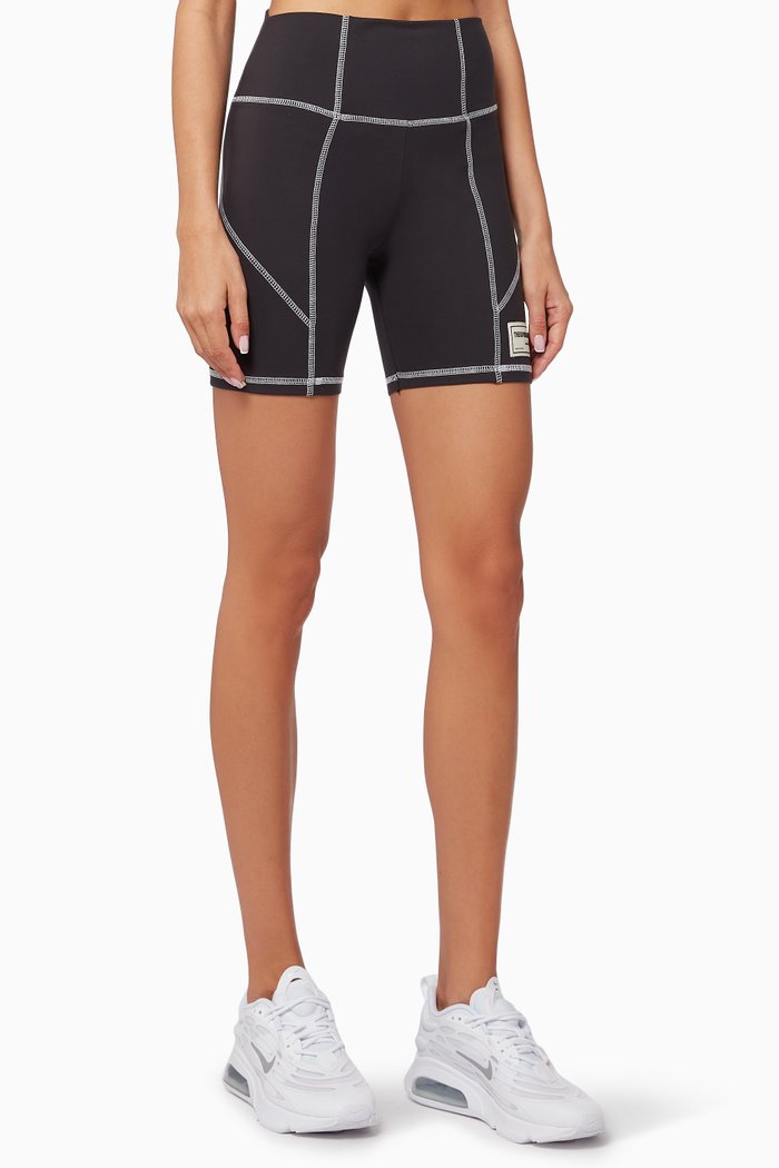 Future Softskin Recycled Biker Shorts, Black