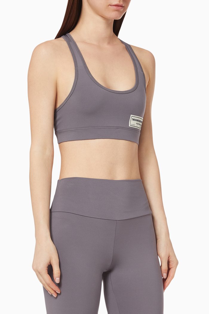 

Softskin Recycled Sports Bra, Grey