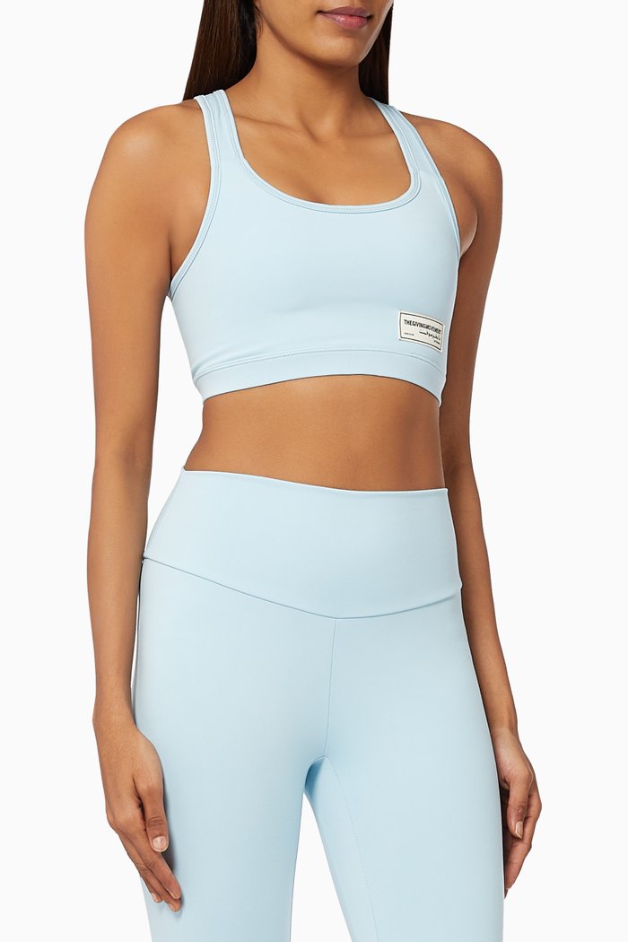 

Softskin Recycled Sports Bra, Blue